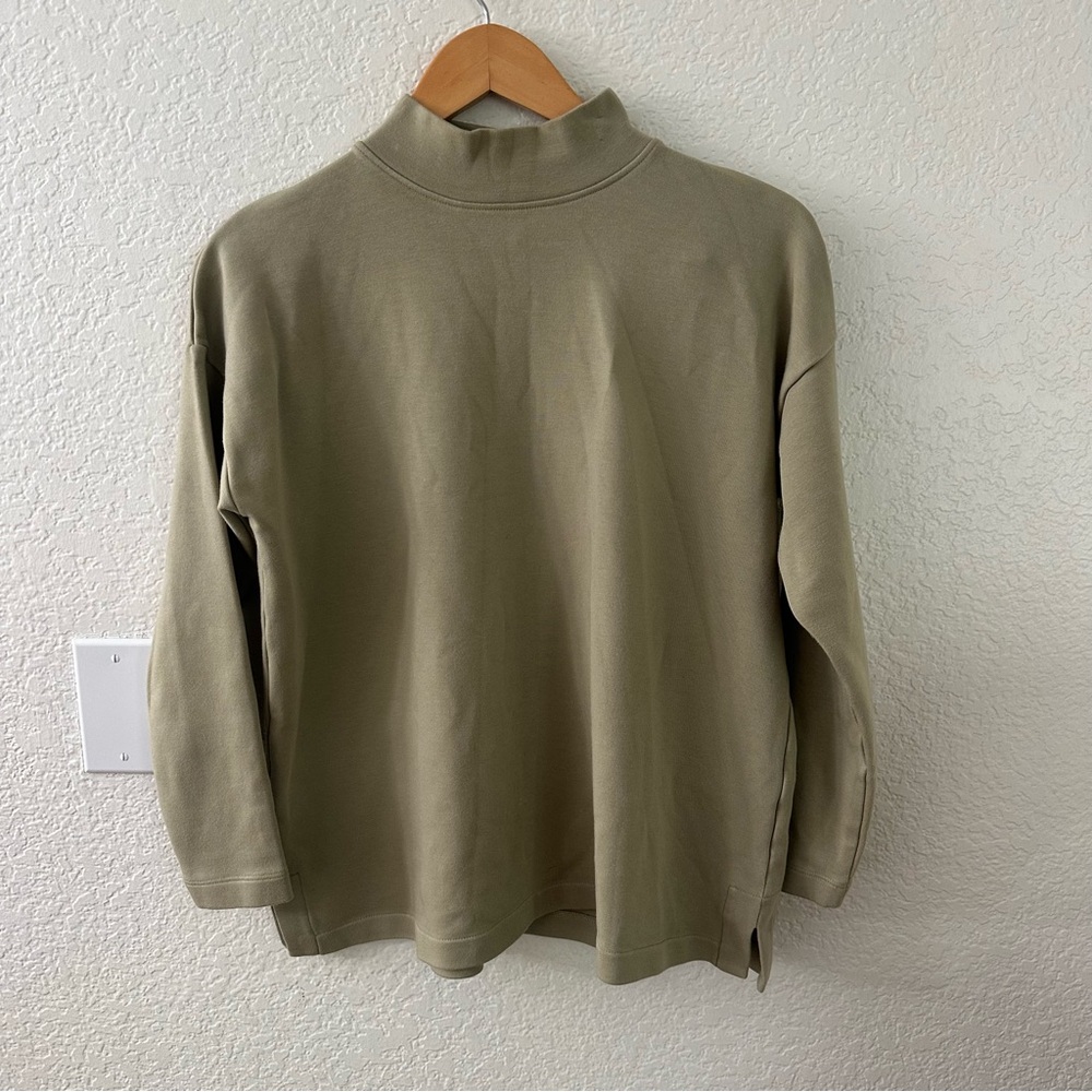 AYR mock neck turtleneck sweatshirt